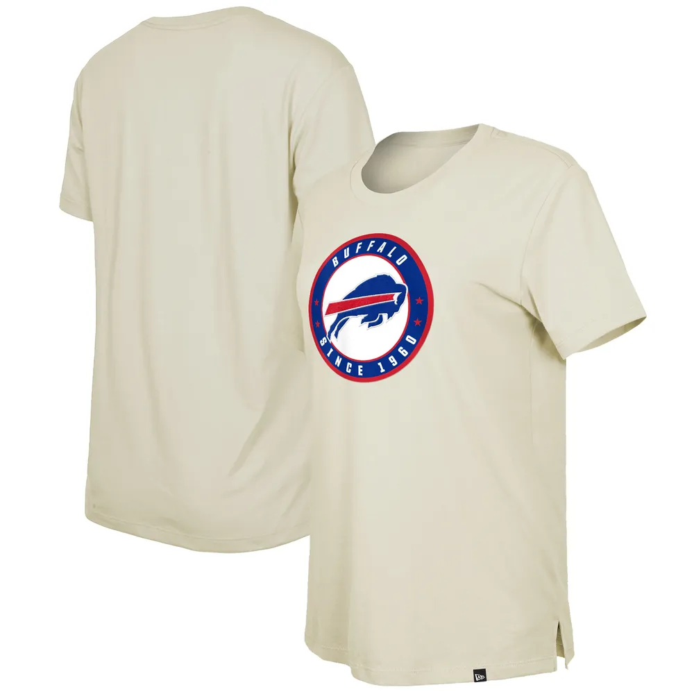 New Era Women's New Era Cream Buffalo Bills 2023 NFL Draft T-Shirt