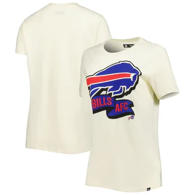 Lids Chicago Bears New Era Women's Chrome Sideline T-Shirt - Cream