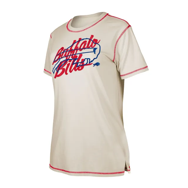 Lids Buffalo Bills New Era Women's Split T-Shirt - Cream