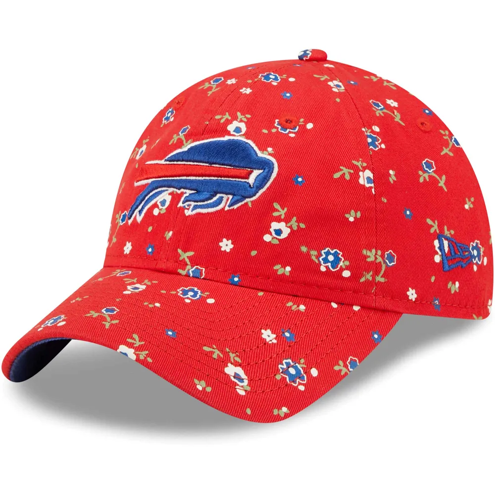 White Buffalo Bills Hat, Adjustable, Bills Football Game Day Cap For Women