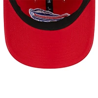 Women's New Era Red Buffalo Bills Main Core Classic 2.0 9TWENTY Adjustable Hat