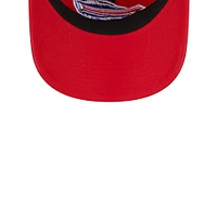 Women's New Era Red Buffalo Bills Main Core Classic 2.0 9TWENTY Adjustable Hat