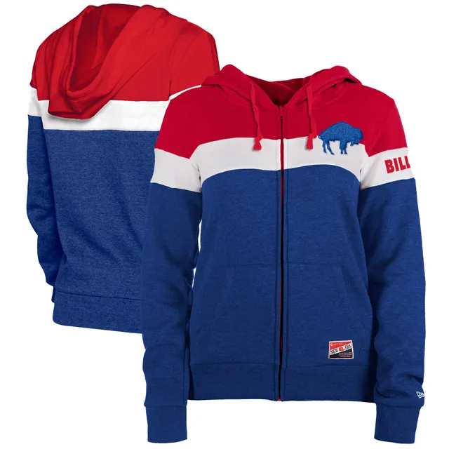 Lids Buffalo Bills Fanatics Branded Women's Lock It Down Pullover Hoodie -  Royal/Red