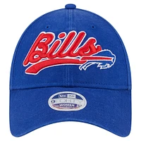 Casquette ajustable Royal Buffalo Bills Cheer 9FORTY New Era pour femme