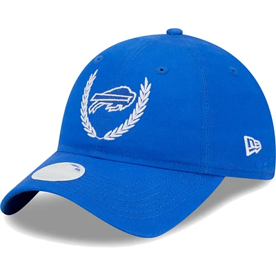 Casquette ajustable Royal Buffalo Bills Leaves 9TWENTY New Era pour femme