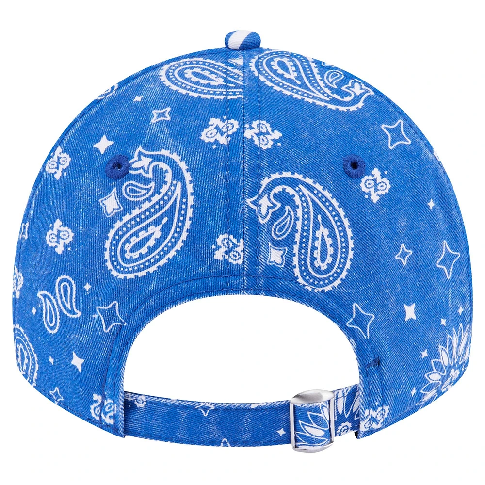 Women's New Era Royal Buffalo Bills Paisley 9TWENTY Adjustable Hat
