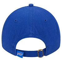 Casquette réglable New Era Royal Buffalo Bills Throwback Delicate 9TWENTY pour femme