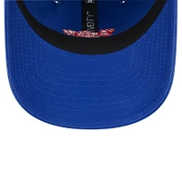 Casquette réglable New Era Royal Buffalo Bills Throwback Delicate 9TWENTY pour femme