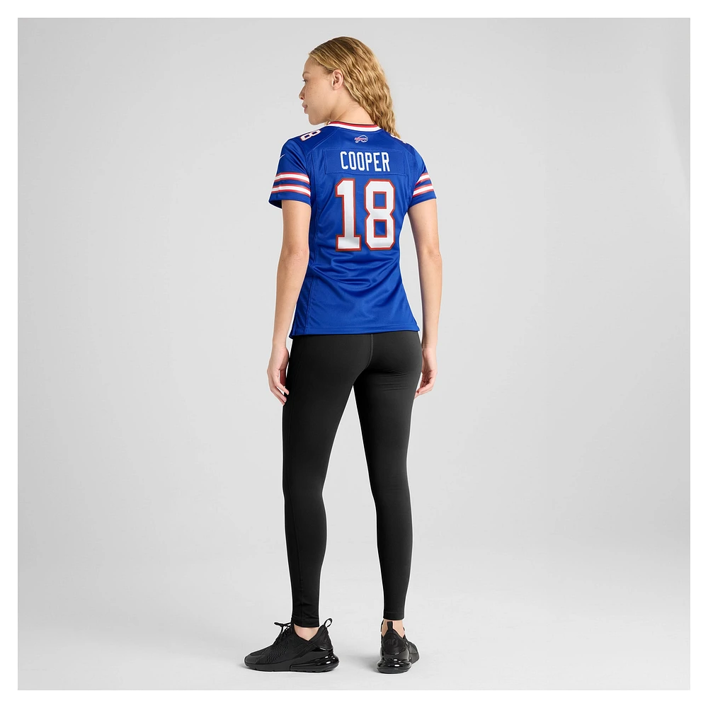 Maillot de match Nike Amari Cooper Royal Buffalo Bills pour femme