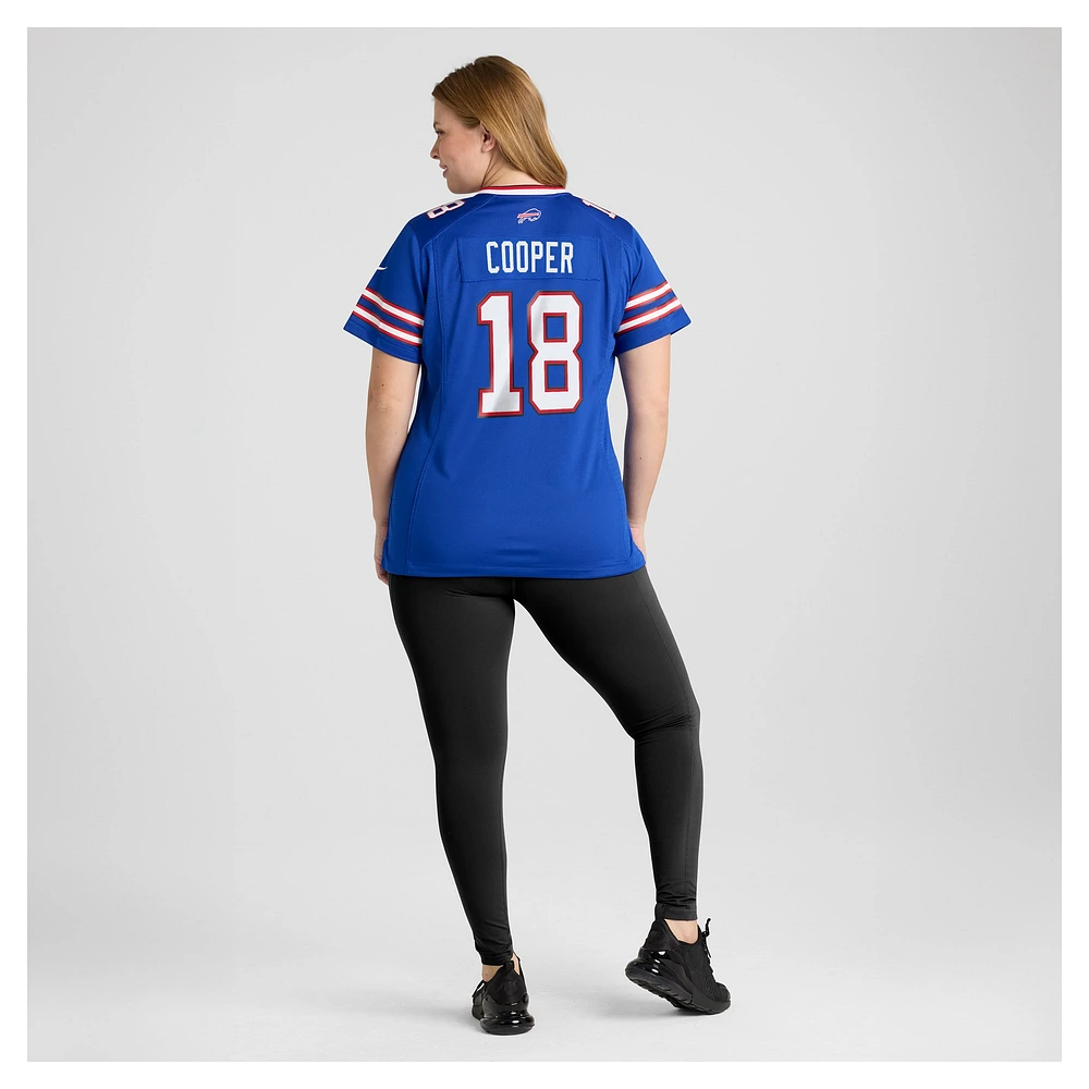 Maillot de match Nike Amari Cooper Royal Buffalo Bills pour femme