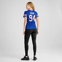 Maillot de match Nike Andrew Brown Royal Buffalo Bills pour femme