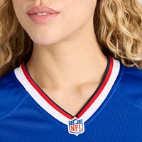 Maillot de match Nike Andrew Brown Royal Buffalo Bills pour femme