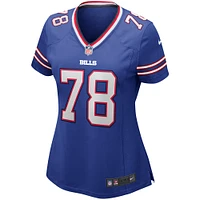 Women's Nike Bruce Smith Royal Buffalo Bills Game Retired Player Jersey