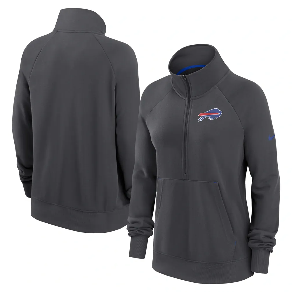 Nike Women's Buffalo Bills Oversize Charcoal Heather Hoodie