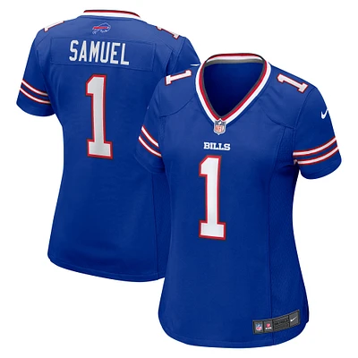 Women's Nike Curtis Samuel  Royal Buffalo Bills Game Jersey