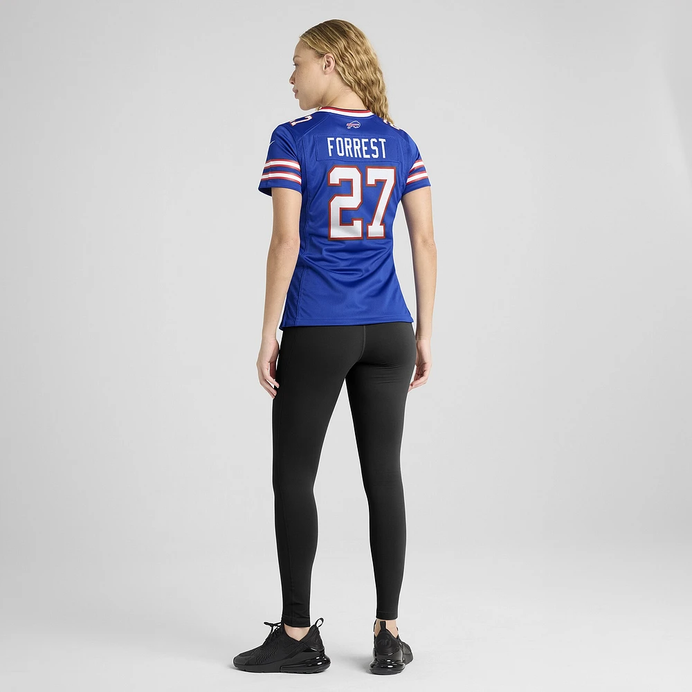 Women's Nike Darrick Forrest  Royal Buffalo Bills Team Game Jersey