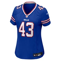Maillot de match Nike Dorian Strong Royal pour femme des Buffalo Bills