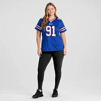 Women's Nike Ed Oliver Royal Buffalo Bills Game Jersey