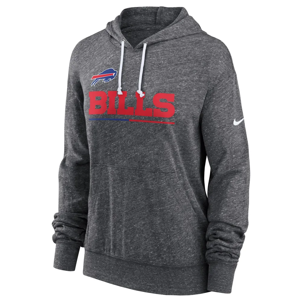 Nike Women's Buffalo Bills Oversize Charcoal Heather Hoodie