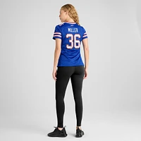 Maillot de match Nike Herb Miller Royal Buffalo Bills pour femme