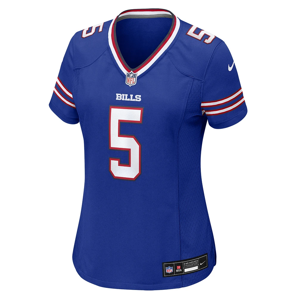 Maillot Nike Josh Palmer Royal Buffalo Bills pour femme