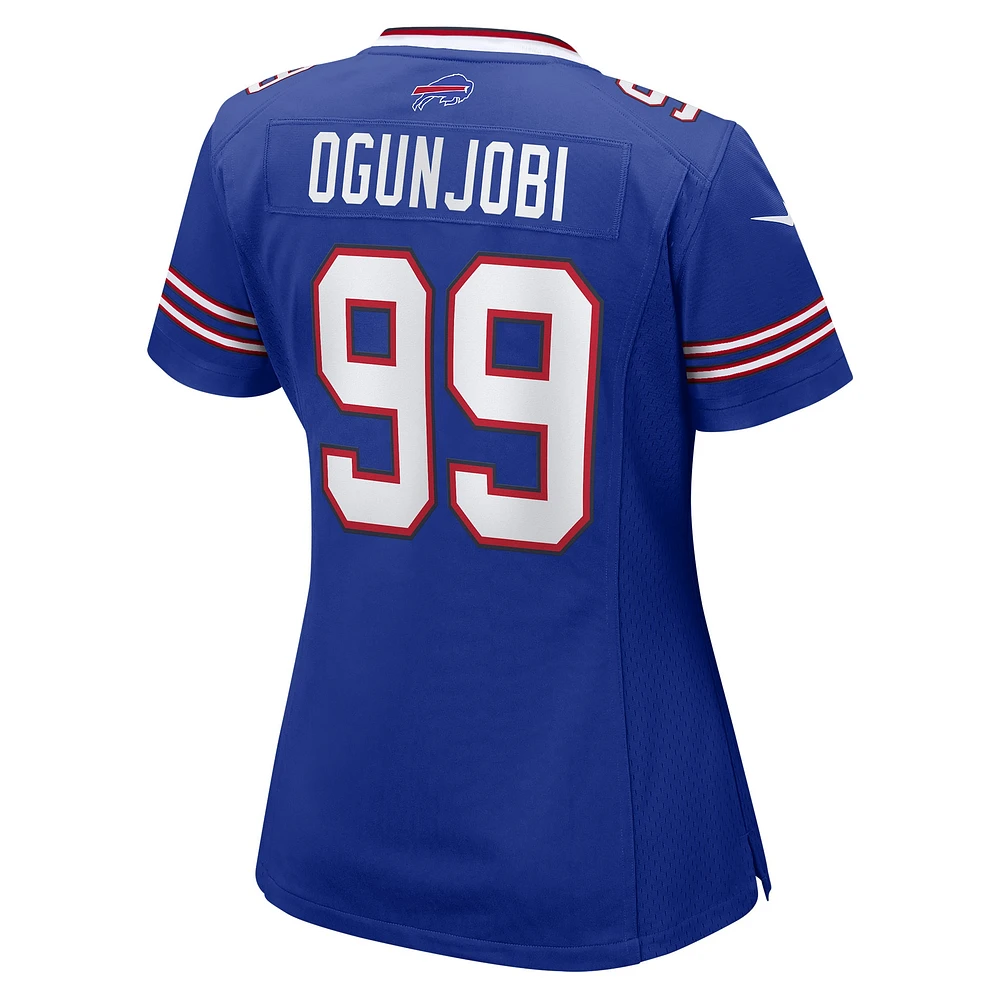 Women's Nike Larry Ogunjobi  Royal Buffalo Bills Team Game Jersey