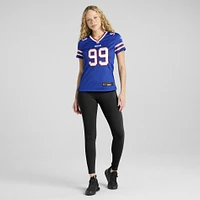 Women's Nike Larry Ogunjobi  Royal Buffalo Bills Team Game Jersey