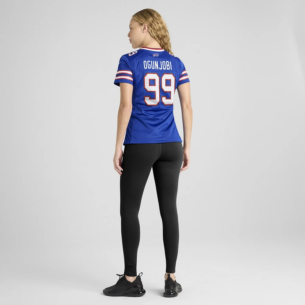 Women's Nike Larry Ogunjobi  Royal Buffalo Bills Team Game Jersey