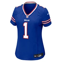 Maillot de match Nike Numéro 1 Mom Royal Buffalo Bills pour femme