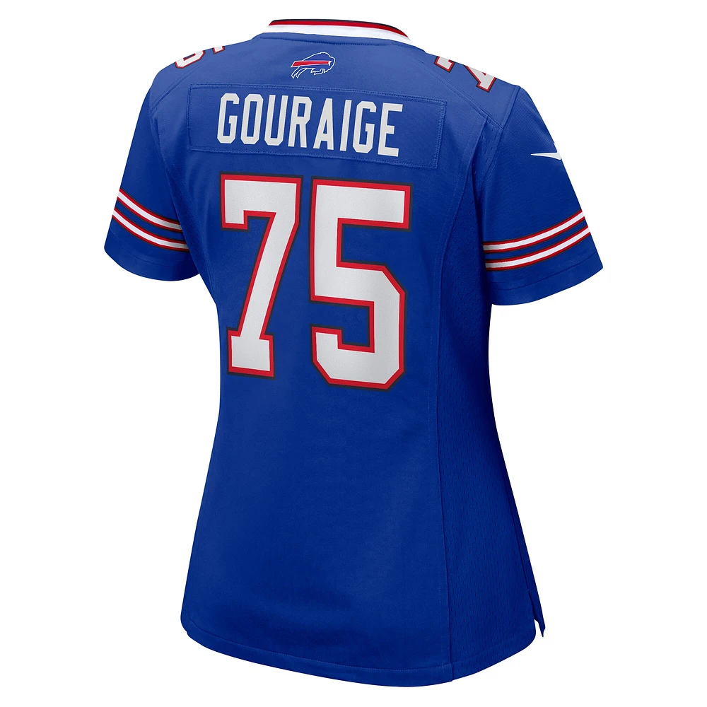 Women's Nike Richard Gouraige Royal Buffalo Bills Team Game Jersey