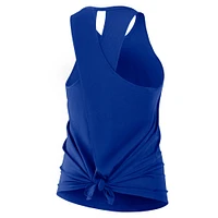 Women's Nike Royal Buffalo Bills  Crossback Performance Tank Top