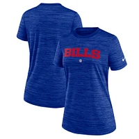 Women's Nike  Royal Buffalo Bills Sideline Performance T-Shirt