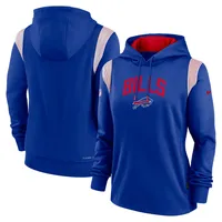 Nike Men's New York Giants Sideline Therma-FIT Pullover Hoodie - Blue - S Each