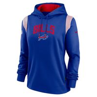 Buffalo Bills Nike Sideline Logo Performance Pullover Hoodie - Royal