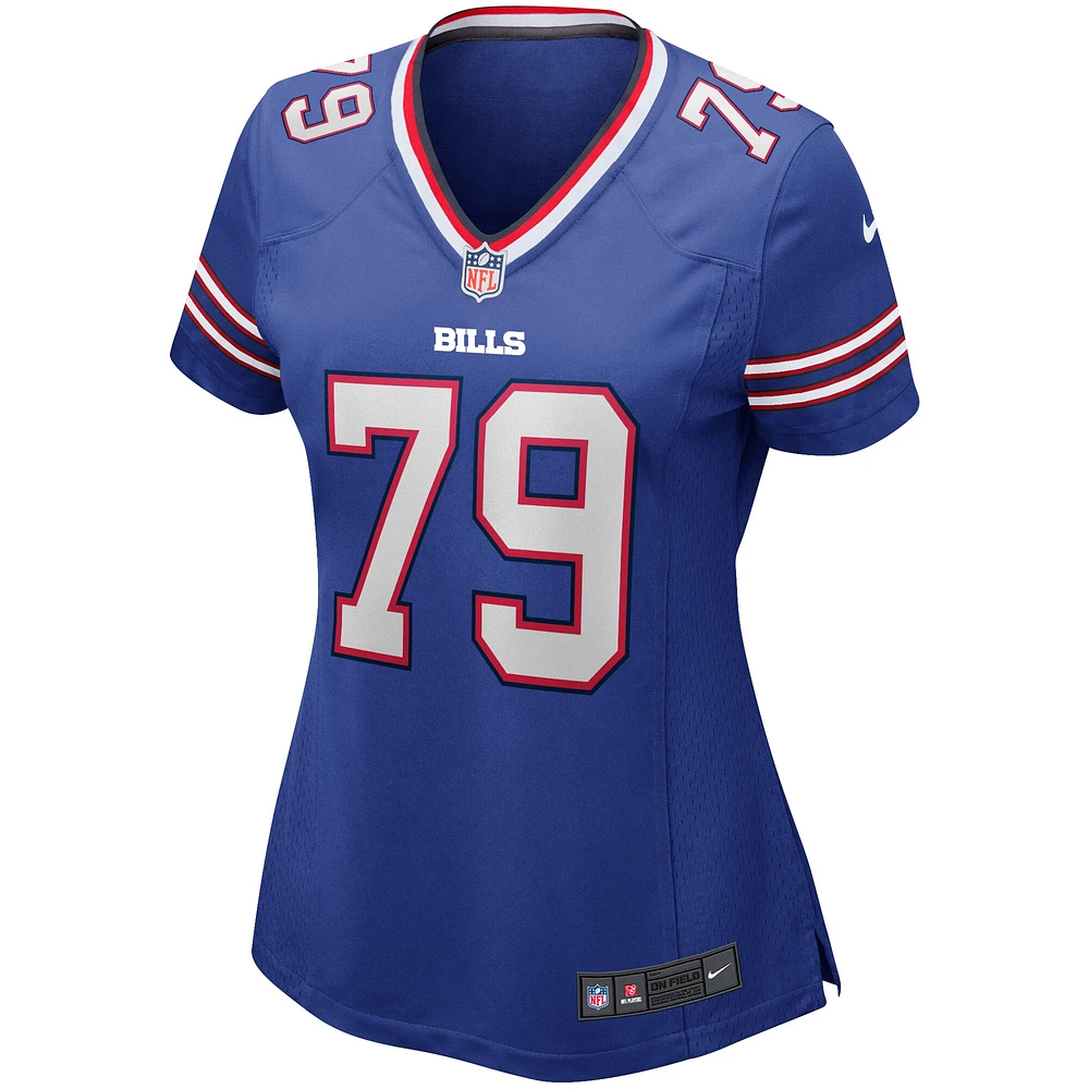 Women's Nike Ruben Brown Royal Buffalo Bills Game Retired Player Jersey