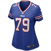 Women's Nike Ruben Brown Royal Buffalo Bills Game Retired Player Jersey