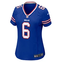 Women's Nike Shane Buechele  Royal Buffalo Bills Team Game Jersey