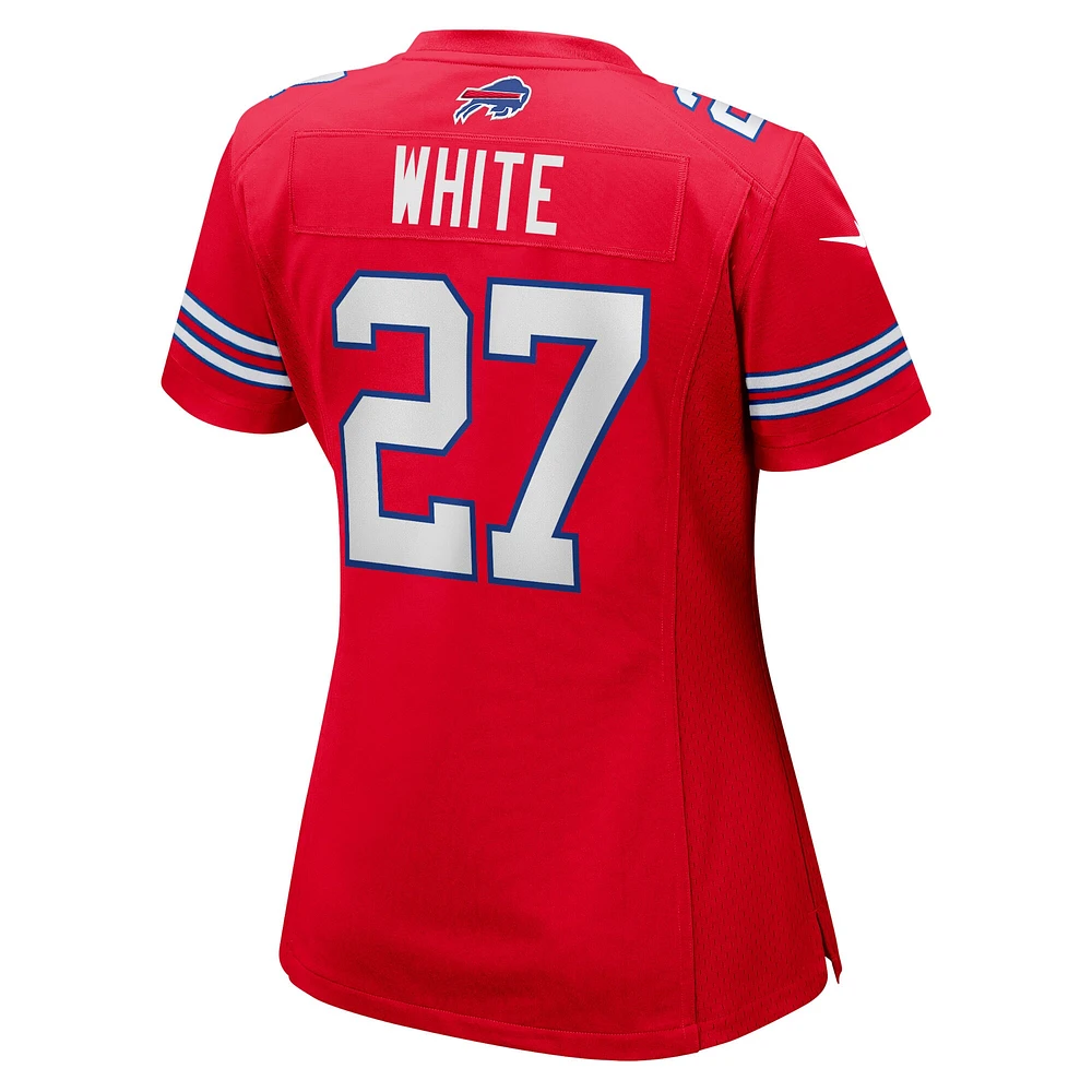 Maillot de joueur match des Buffalo Bills Nike Tre'Davious pour femme, blanc et rouge