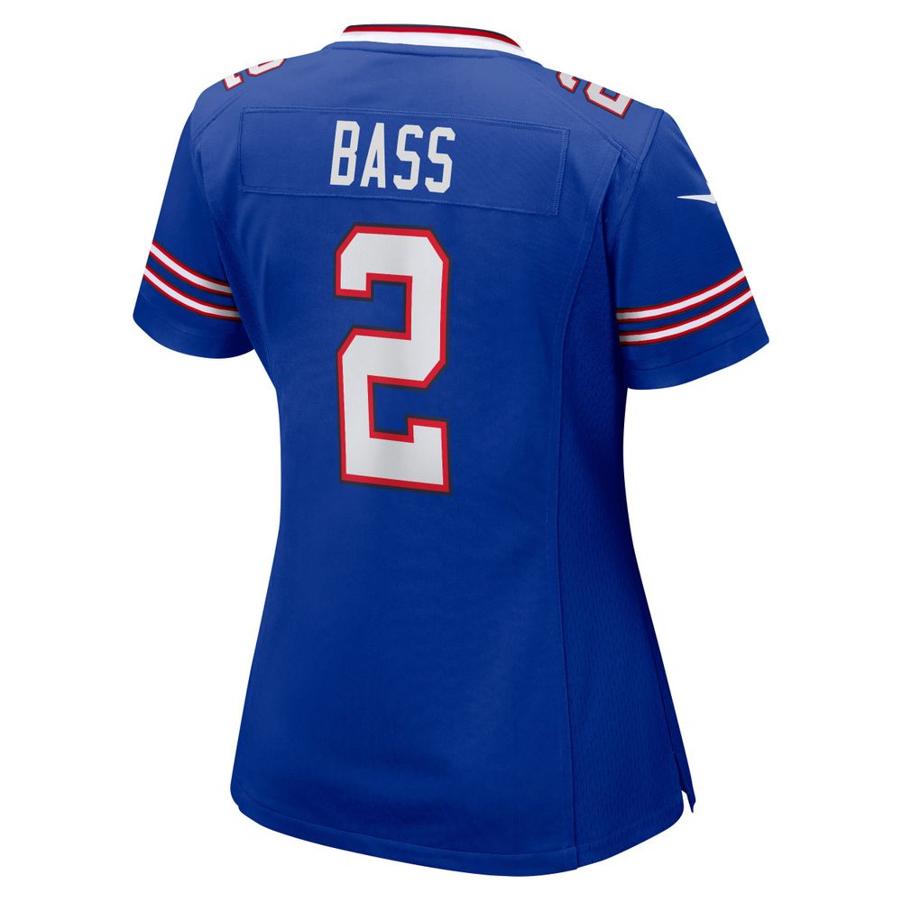 Women's Nike Tyler Bass Royal Buffalo Bills Game Jersey