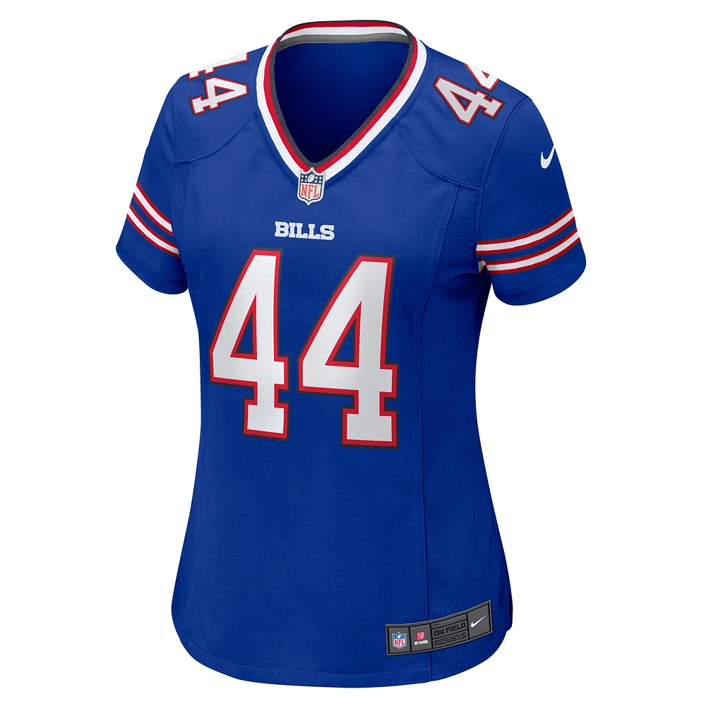 Maillot de match Nike Tyler Matakevich Royal Buffalo Bills pour femme