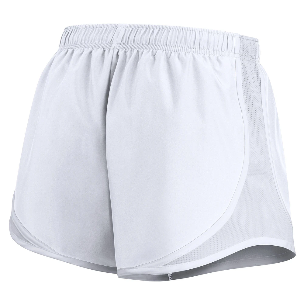 Short Nike Tempo Performance blanc Buffalo Bills pour femme