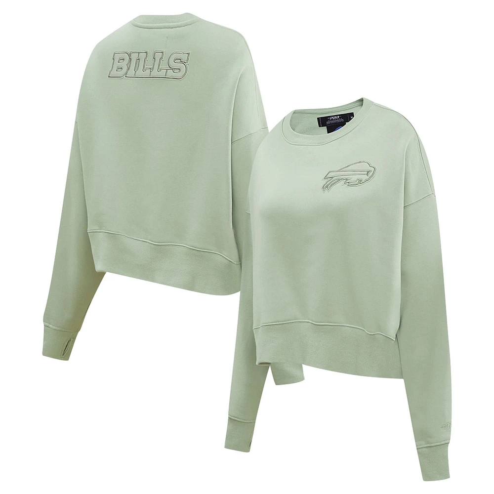 Sweat-shirt neutre Pro Standard Olive Buffalo Bills pour femmes