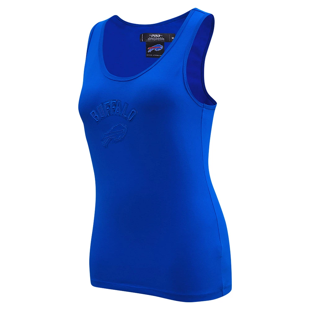 Women's Pro Standard Royal Buffalo Bills Triple Tonal Racerback Tank Top