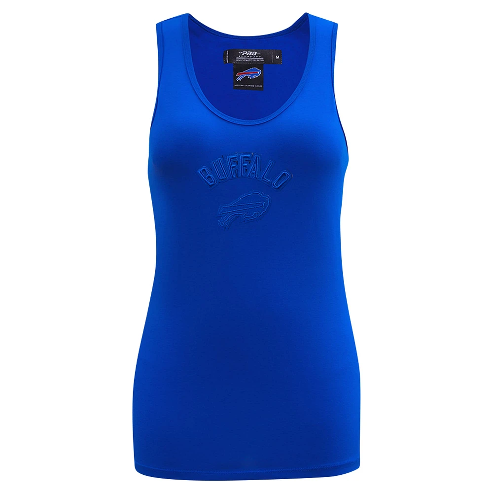 Women's Pro Standard Royal Buffalo Bills Triple Tonal Racerback Tank Top