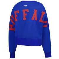 Sweat-shirt à enfiler Wingspan Pro Standard Royal Buffalo Bills pour femme