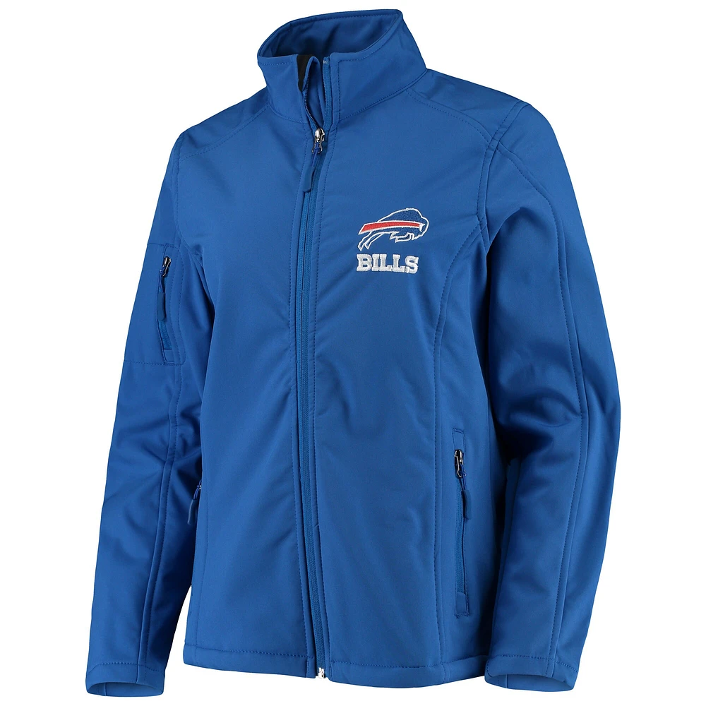 Women's Royal Buffalo Bills Full-Zip Sonoma Softshell Jacket