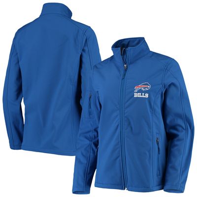 Women's Royal Buffalo Bills Full-Zip Sonoma Softshell Jacket