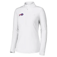 Women's Tommy Bahama Navy Buffalo Bills Sport Playa Vista Quarter-Zip Jacket