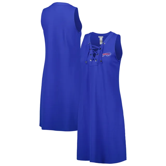 Chicago Cubs Tommy Bahama Women's Island Cays Lace-Up Spa Dress - Heather  Royal