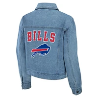 Women's WEAR by Erin Andrews Buffalo Bills Full-Snap Denim Jacket